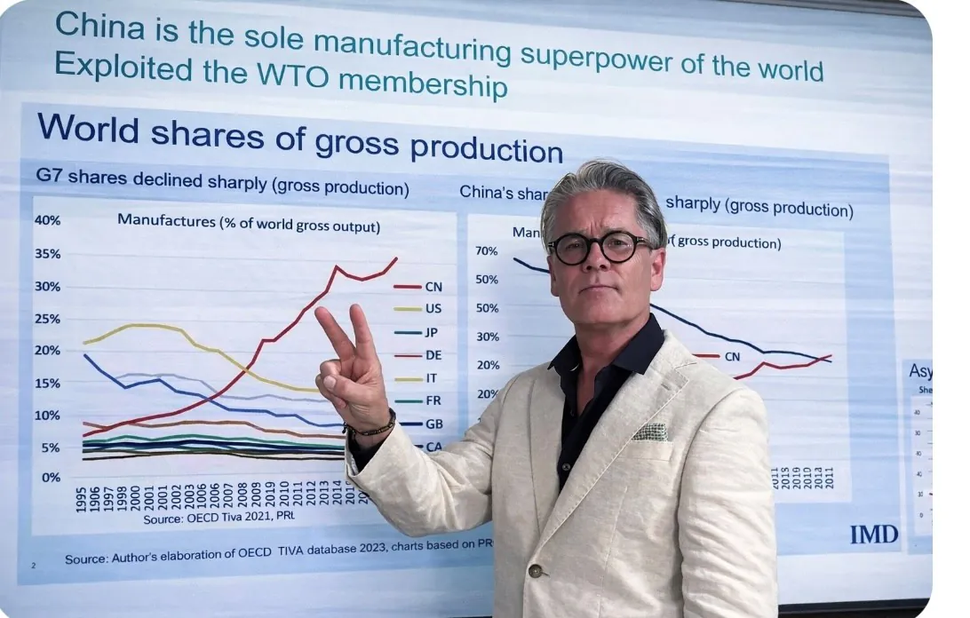 Thoralf Stenvold foreleser om Kinas vekst som handelsmakt etter WTO-medlemskapet